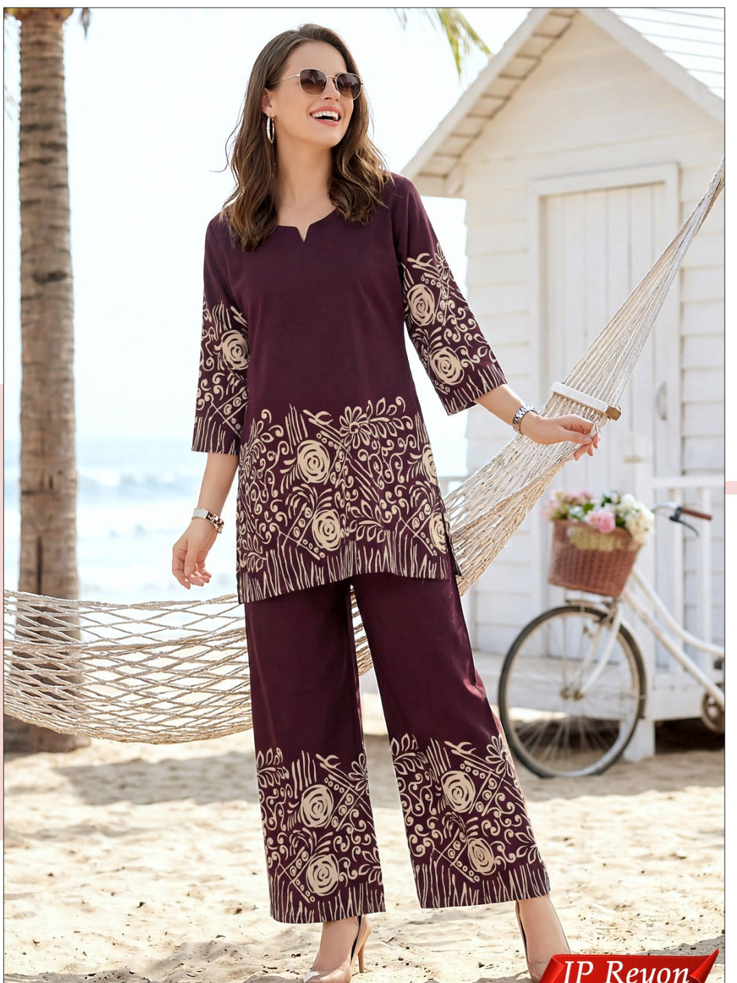 Premium Rayon Co-ord Set – Comfort Meets Style