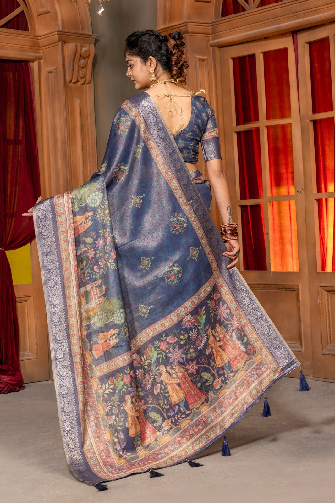 Kanjivaram Silk Saree – Signature Jari Elegance