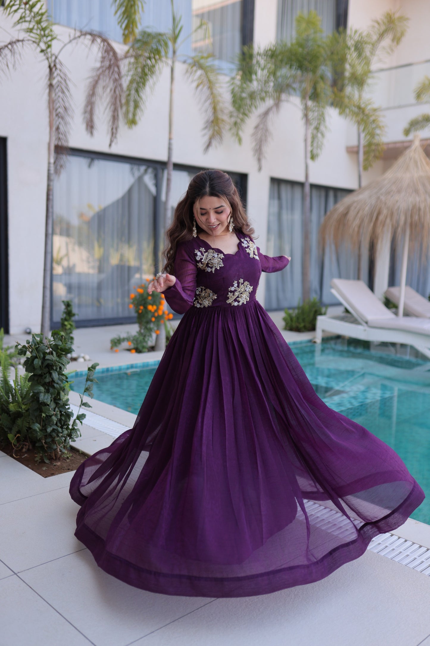 PREMIUM DESIGNER READYMADE GOWN