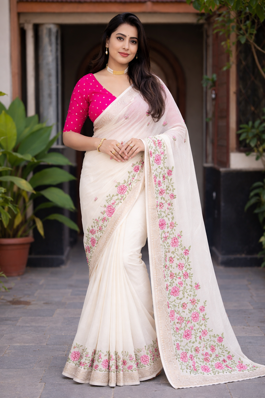 KOTA EMBROIDERY SAREE