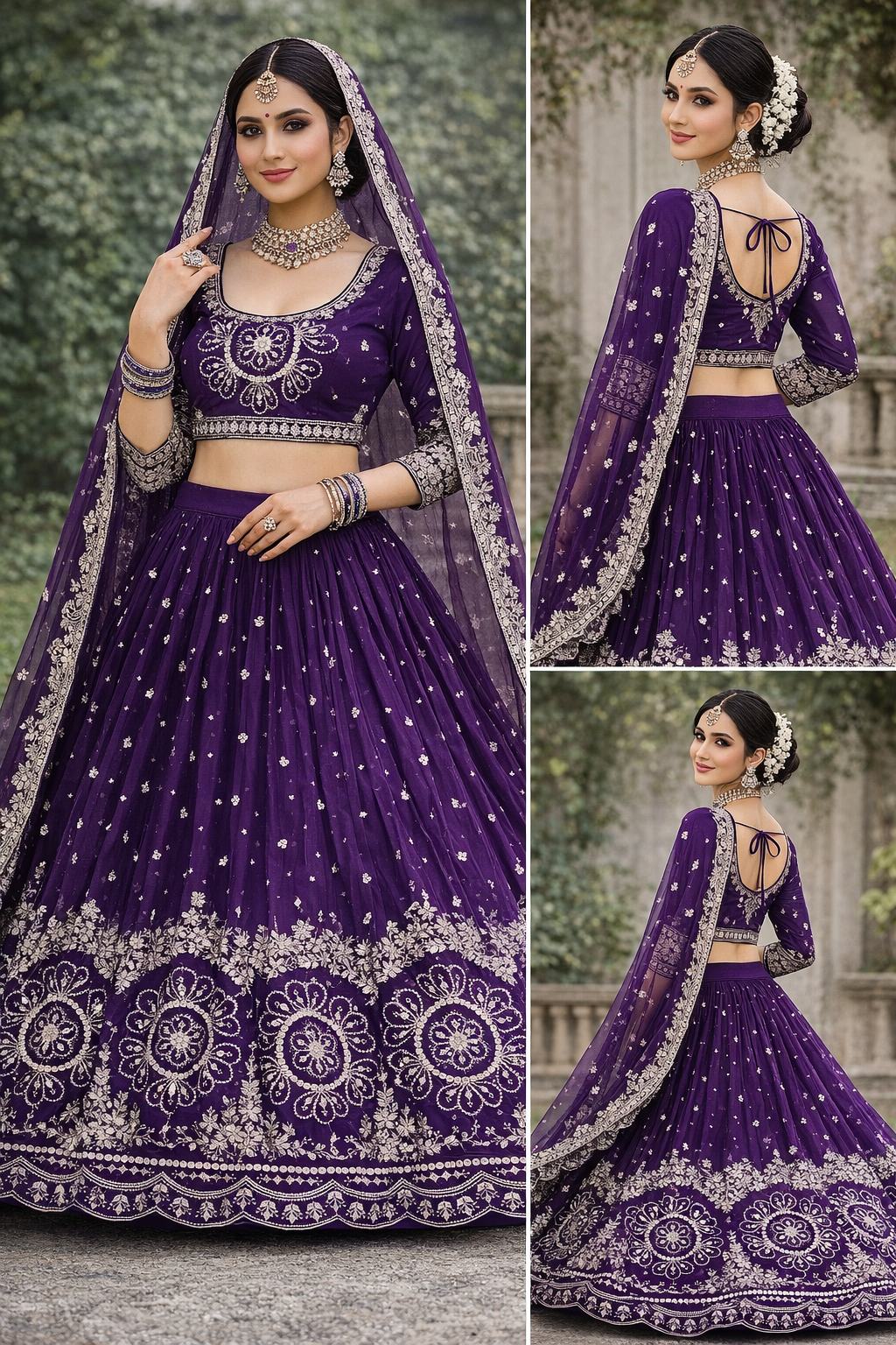 EMBROIDERED LEHENGA CHOLI SET
