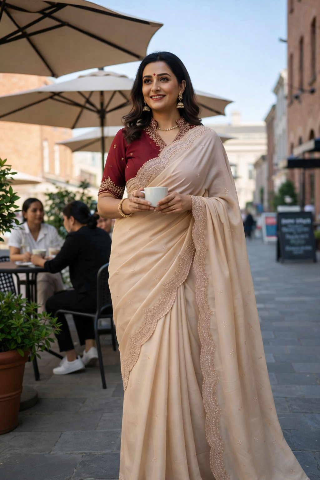 New Arrival – STAR GEORGETTE EMBROIDERED SAREE