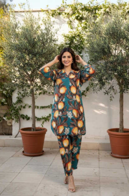 Premium Rayon Co-ord Set – Comfort Meets Style