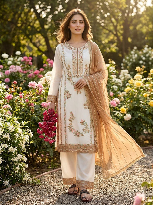 DESIGNER TOP PLAZZO SET
