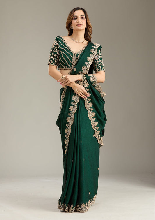 RANGOLI CRUSH SILK DESIGNER SAREE