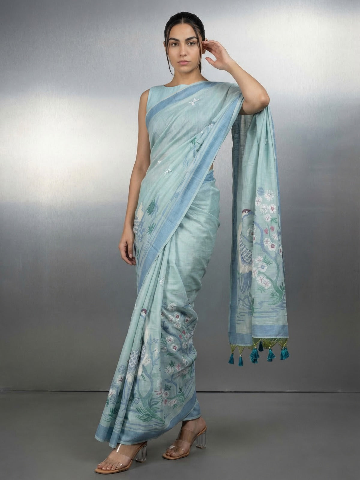 ANIKA MUGA COTTON SUMMER SAREE
