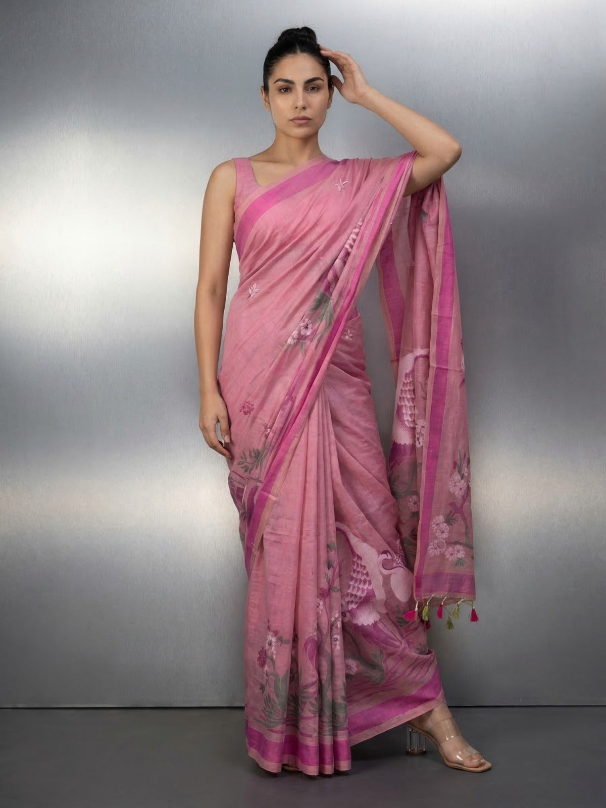 ANIKA MUGA COTTON SUMMER SAREE