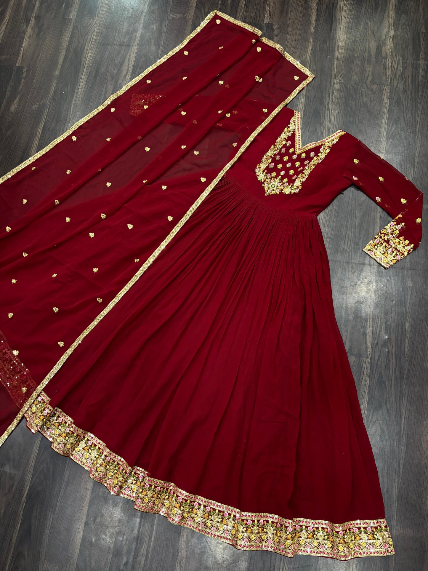 DESIGNER GOWN WITH DUPATTA