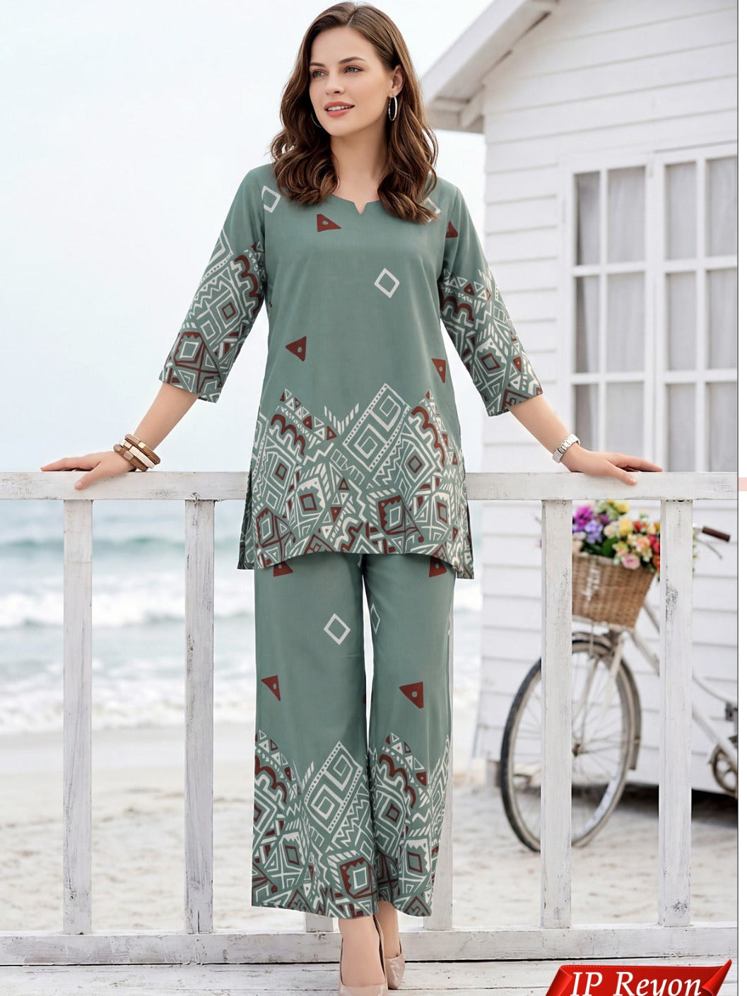 Premium Rayon Co-ord Set – Comfort Meets Style