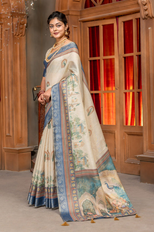 Kanjivaram Silk Saree – Timeless Jari Elegance