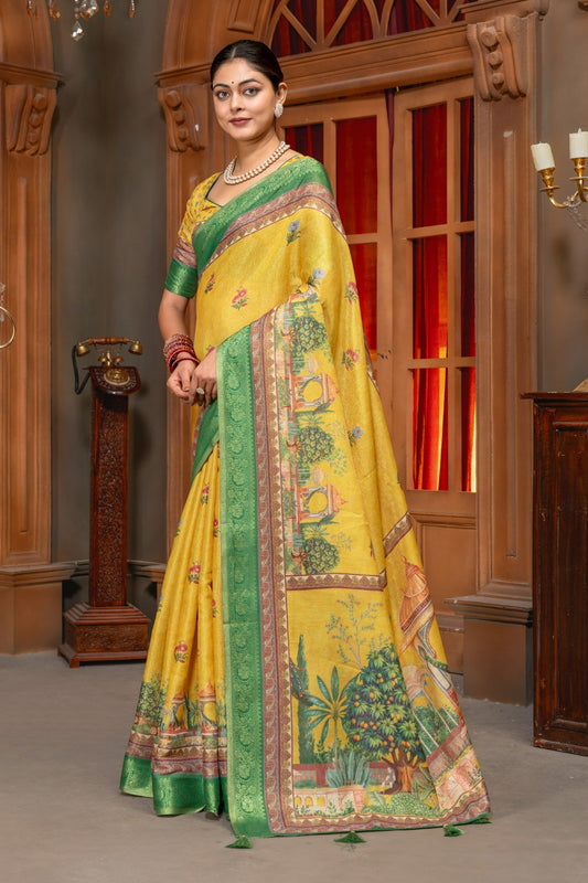 Kanjivaram Silk Saree – Royal Festive Elegance