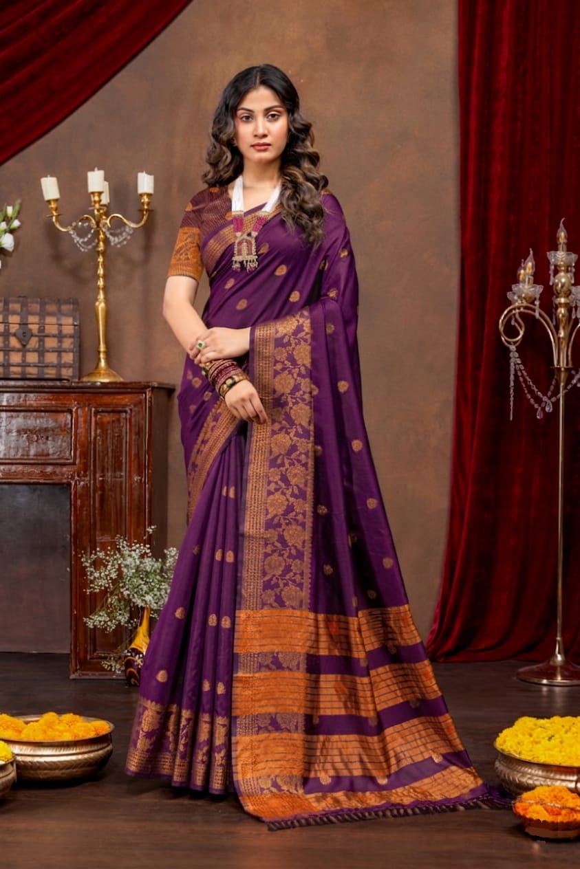Litchi Kota Saree – Lightweight Everyday Elegance