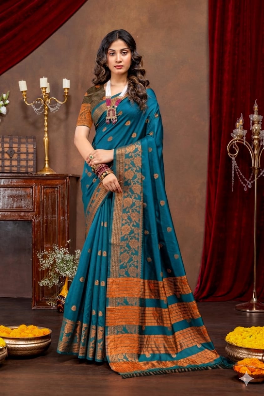 Litchi Kota Saree – Lightweight Everyday Elegance