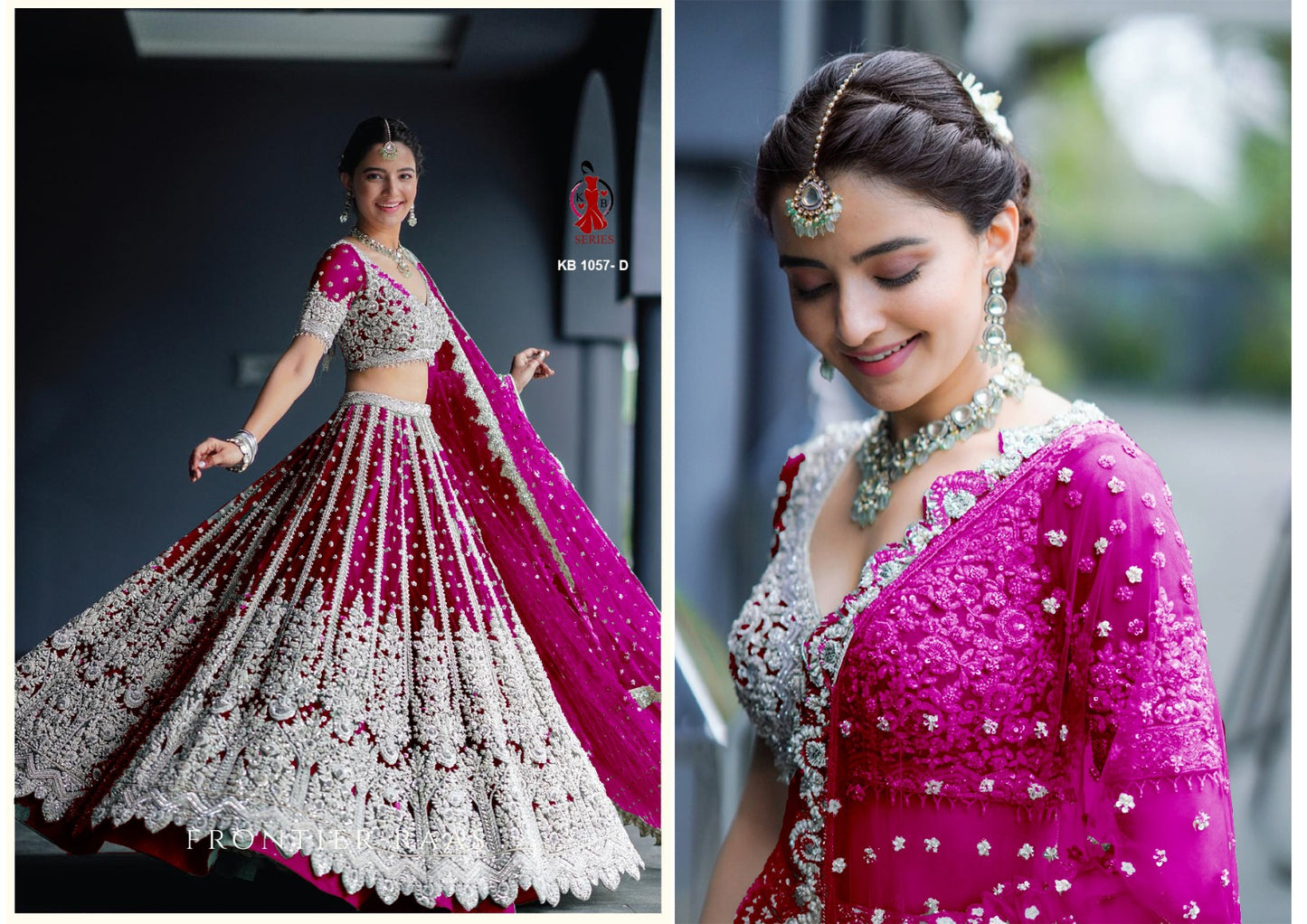 Designer Embroidered Lehenga – Royal Net Bridal Collection