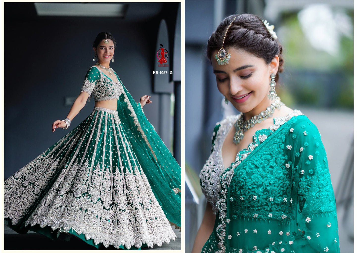 Designer Embroidered Lehenga – Royal Net Bridal Collection