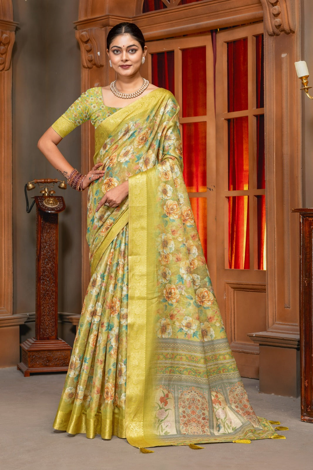 Premium Kanjivaram Saree – Timeless Festive Grace