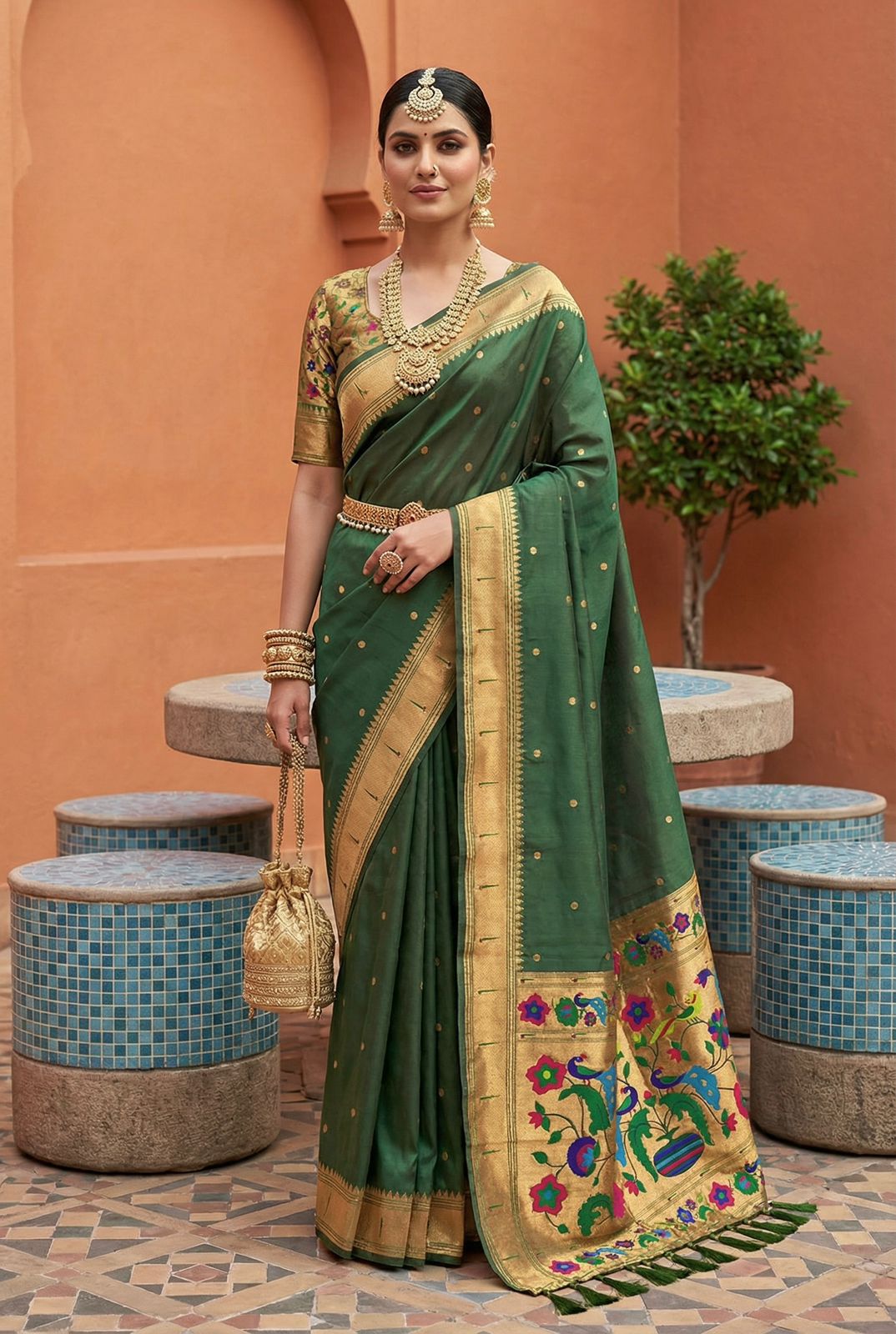 Urbanadaa Luxury | Pavitra Vol-2 Soft Paithani Silk Collection