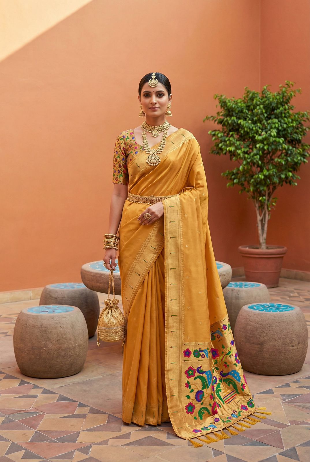 Urbanadaa Luxury | Pavitra Vol-2 Soft Paithani Silk Collection