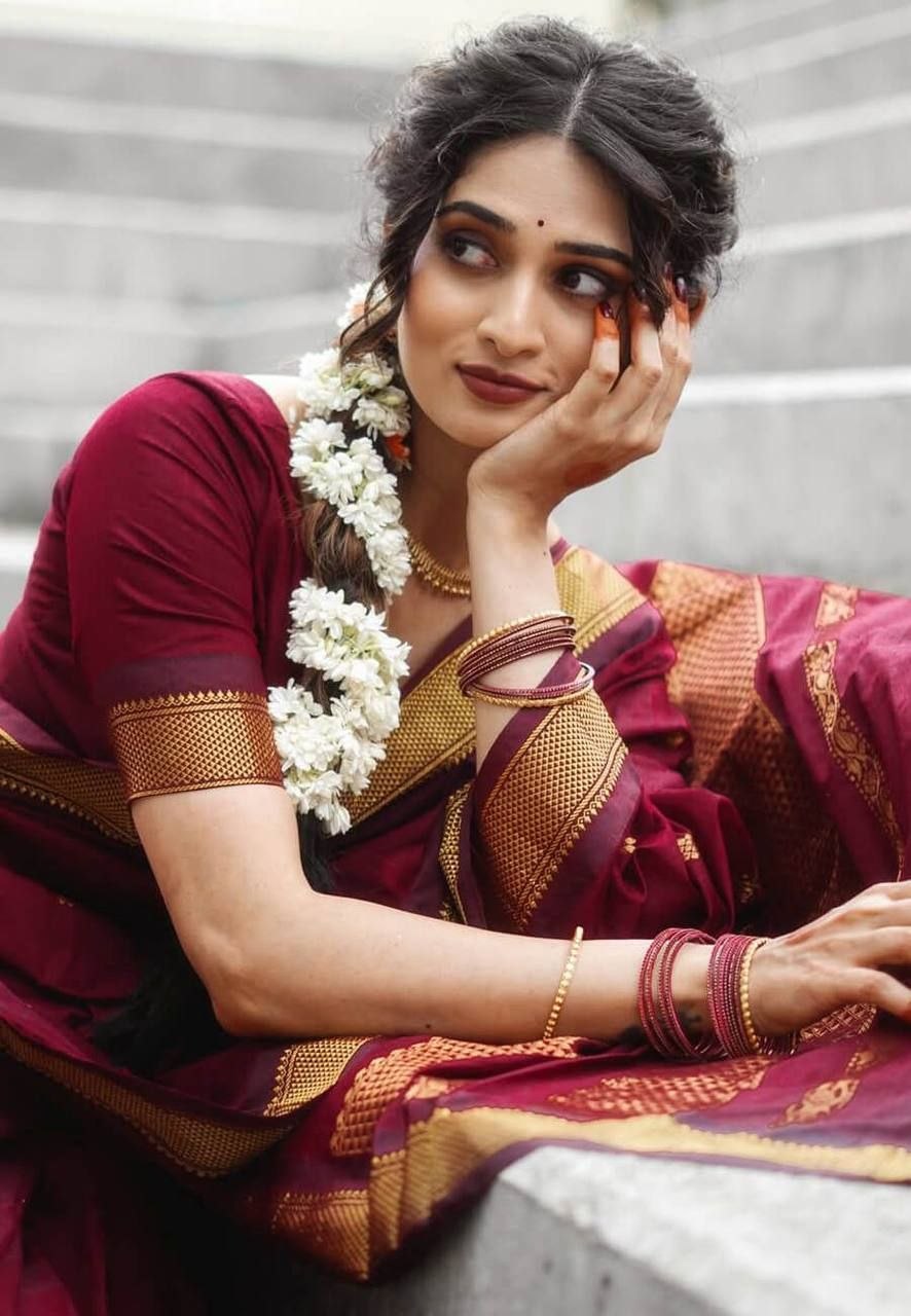 Urbanadaa Women's Banarasi Soft Lichi Silk Saree with Rich Pallu and All Over Jacquard Work | Festive & Party Wear Silk Saree with Heavy Blouse Piece