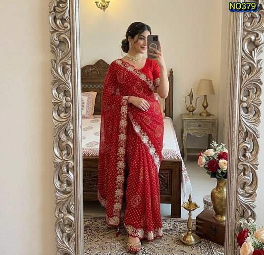 UrbanAdaa Sawan Special Bandhani Collection
