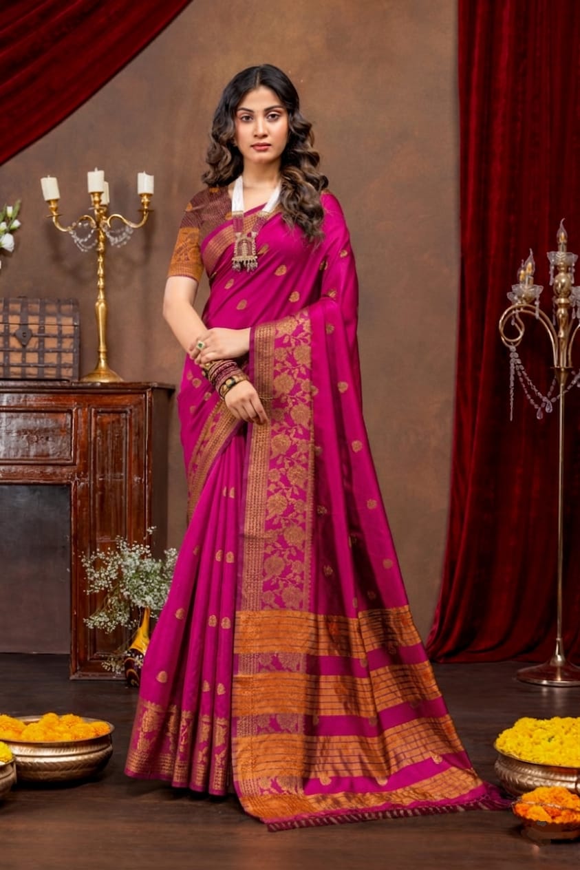 Litchi Kota Saree – Lightweight Everyday Elegance